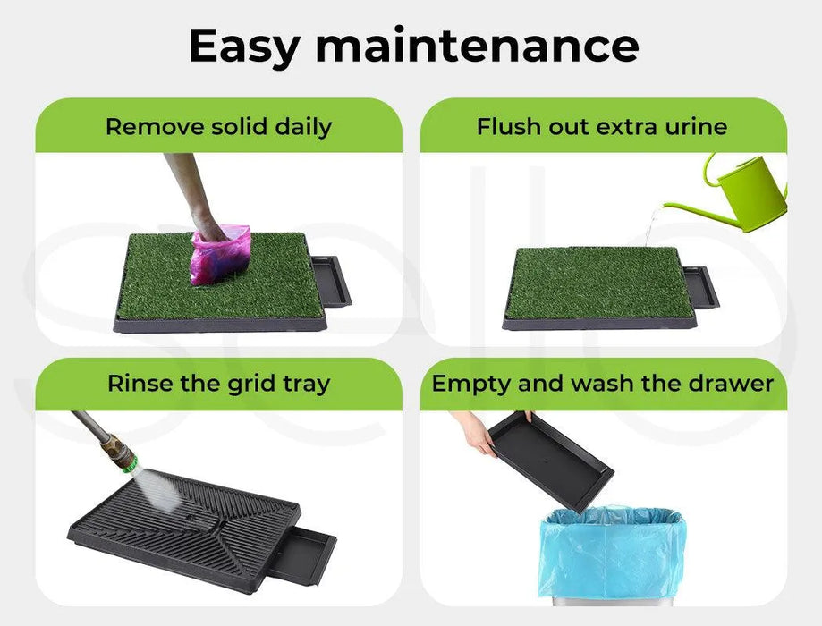 PaWz Fake Grass Puppy Pad  easy to maintain 