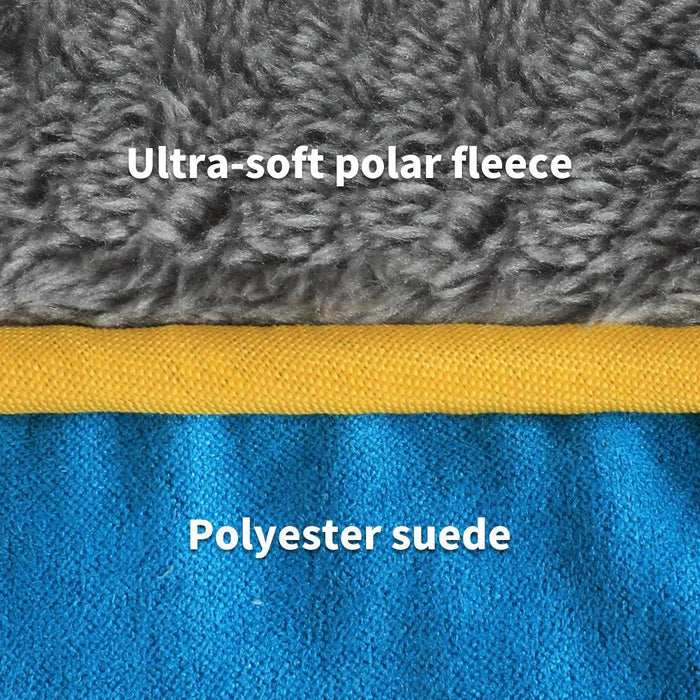 PaWz Heated Cat Bed soft polar fleece