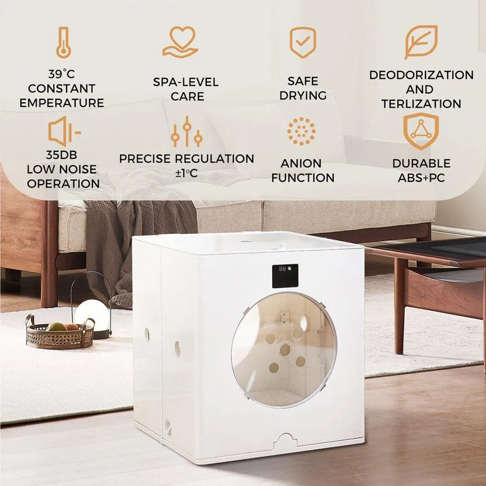PaWz Pet Dryer Box Features 