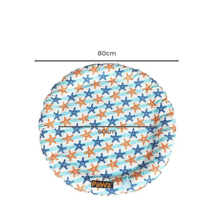 PaWz Premium Pet Cooling Bed round 80cm