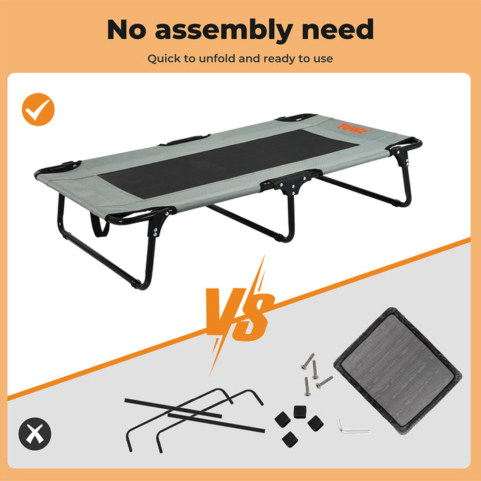 PaWz Raised pet Bed easy to assemble without tool