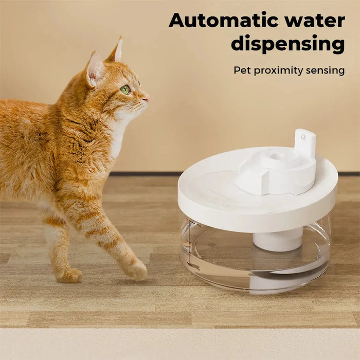 PaWz Sensor-Activated Dog & Cat Water Fountain have cat proximity sensing