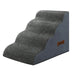 PaWz Soft Foam Dog Stairs 4 steps 