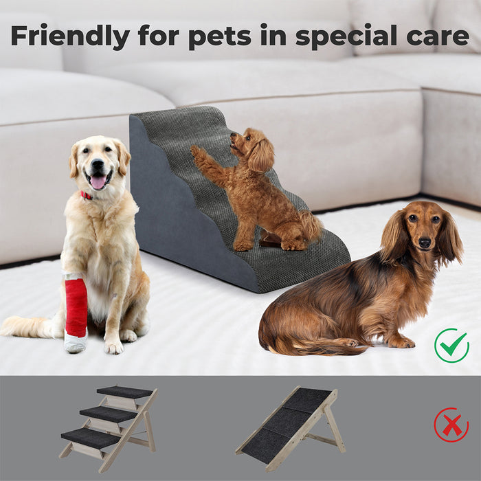 PaWz Soft Foam Dog Stairs is pet friendly 