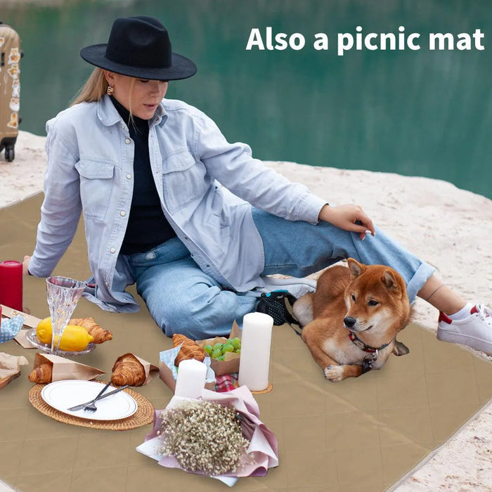 PaWz Washable Pee Pads use as picnic mat