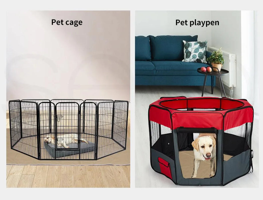 PaWz Washable Pee Pads use in playpen