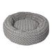 PaWz dog Snuggle Bed grey