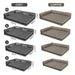 Pawz Orthopedic Dog Beds Size and colours