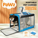 Pawz Portable pet Carrier grey blue