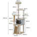 Pawz Wooden Multi-level Cat Tree Tower 160cm Dimensions 
