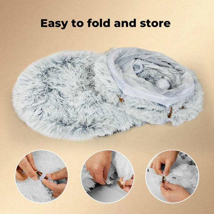 Pawz cat tunnel bed easy to fold