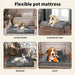 Pawz dog sofa bed​ use in crate and on the  elevated pet bed