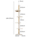 Pawz floor to ceiling cat tree​