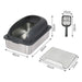 Pawz stainless steel cat litter box​ with accessories 