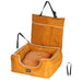 Pet Car Booster Seat - Orange 