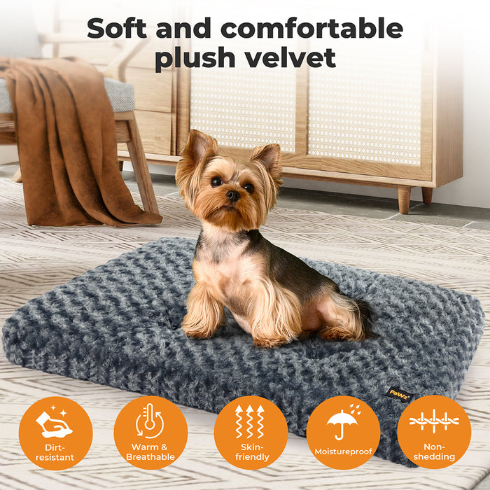 Puppy on PaWz Calming Pet Plush Bed 