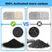 Pure Activated carbon in filters 