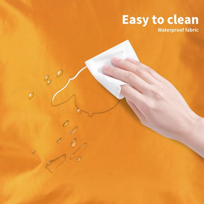 Showing easy to clean car bed