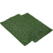 Two Synthetic Dog Grass Mat 