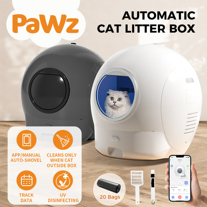 PaWz AutoClean Max Automatic Self Cleaning Cat Litter Box