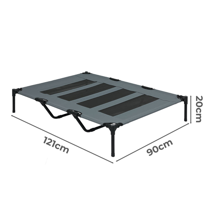 Elevated Pet Bed Raised Dog Bed Heavy Duty Outdoor Cooling Portable Bed