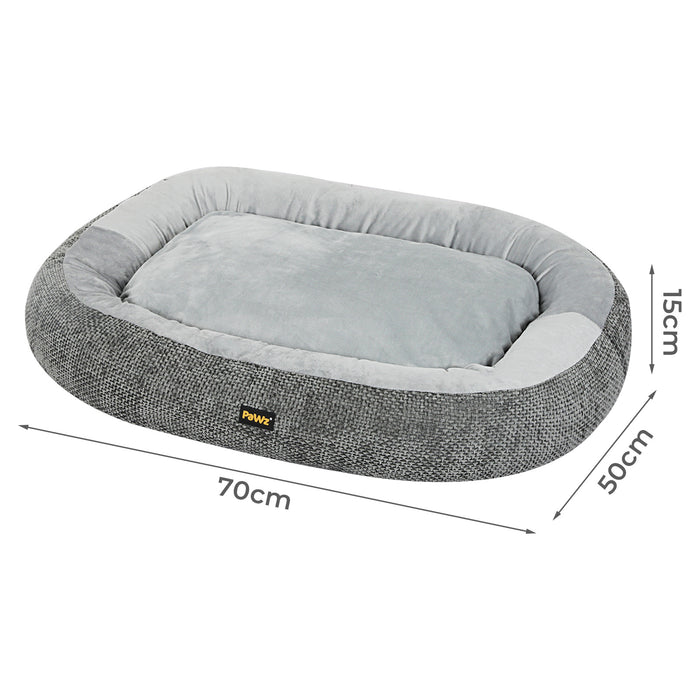 Pet Bed Washable Plush Orthopedic Soft Non Slip Mat Indoor Pet Cushion