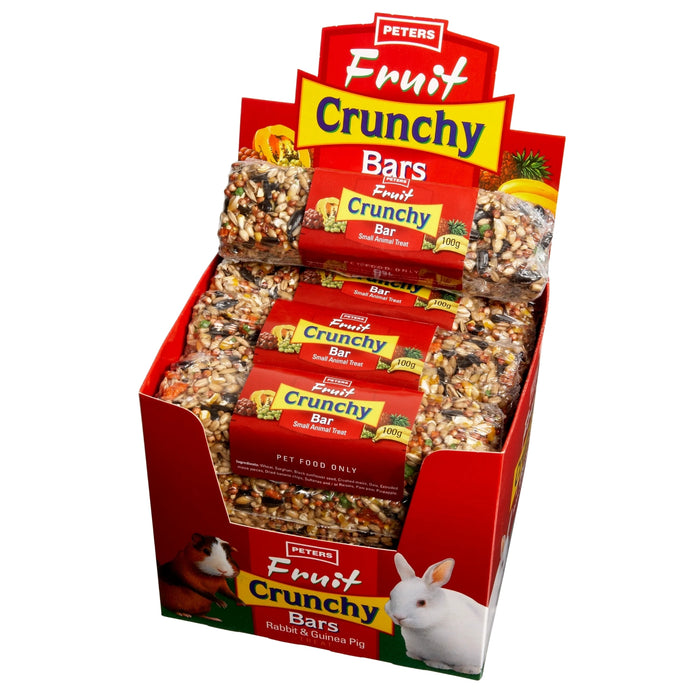 Peters Fruit Crunchy Bar 100g x12
