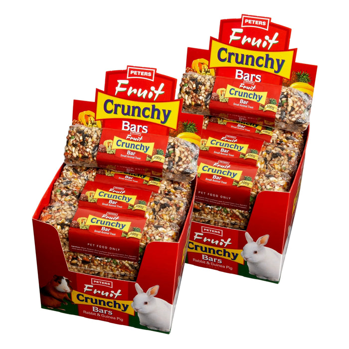 Peters Fruit Crunchy Bar 100g x12