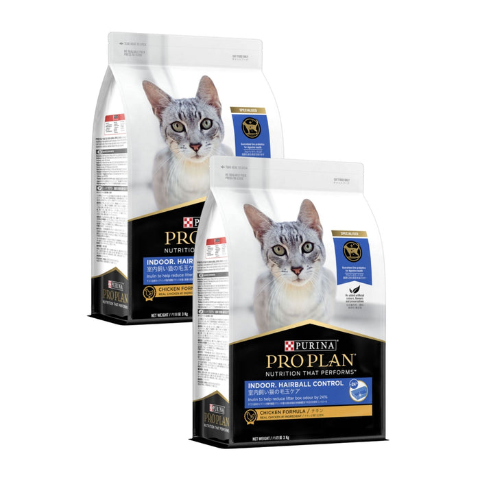 Purina Pro Plan 3kg Indoor Adult Cat Dry Food