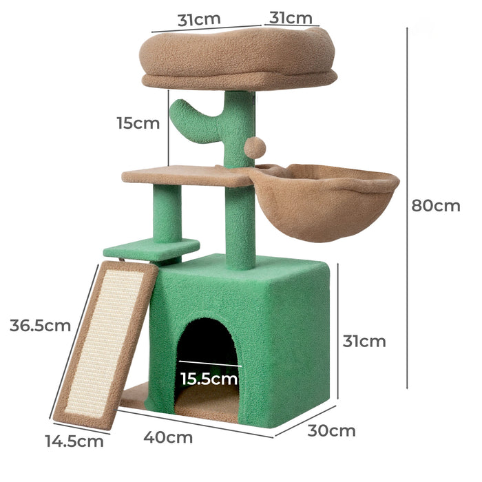 Cat Tree Tower Scratching Post Scratcher Kitten Condo House Play Bed Toys