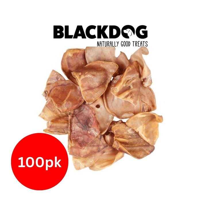 Blackdog Pigs Ear 100pk