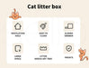 PaWz House Cat Litter Box - petpawz.com.au