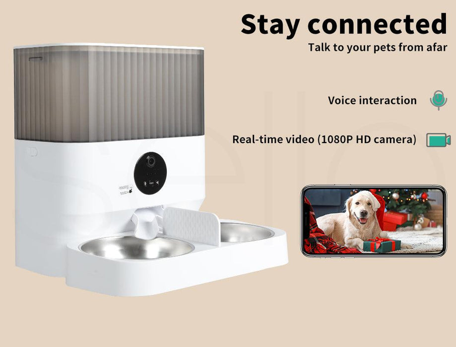 PaWz 7L Smart Pet Feeder with Camera - petpawz.com.au