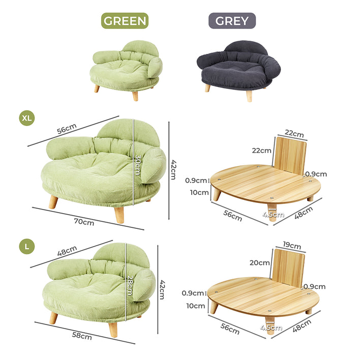 Pawz CloudNest Elevated Pet Sofa Bed