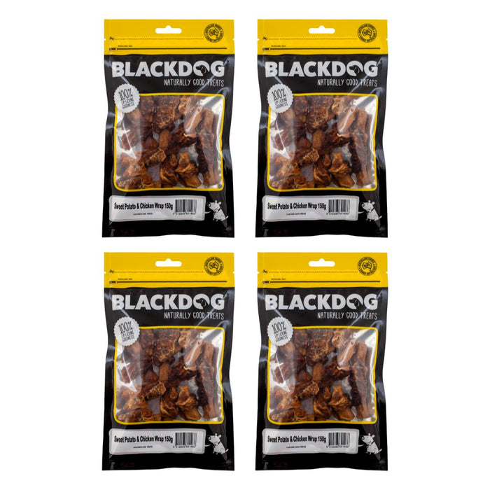 Blackdog Sweet Potato & Chicken 150g x 4pk