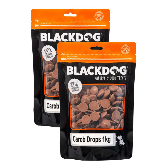 Blackdog Carob Buttons 1kg x 2pk