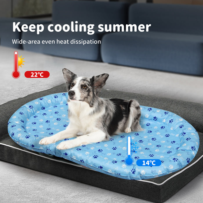 Pawz Pet Cooling Mat Dog Cat Gel Non-Toxic Bed Pillow Self-cool Summer Ice Pad