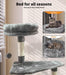 PaWz 130cm Cat Tower Scratching Climbing Post - petpawz.com.au