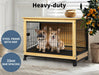 PaWz Premium Wooden Wire Dog Kennel - petpawz.com.au