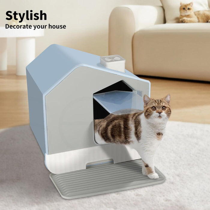 PaWz House Cat Litter Box - petpawz.com.au