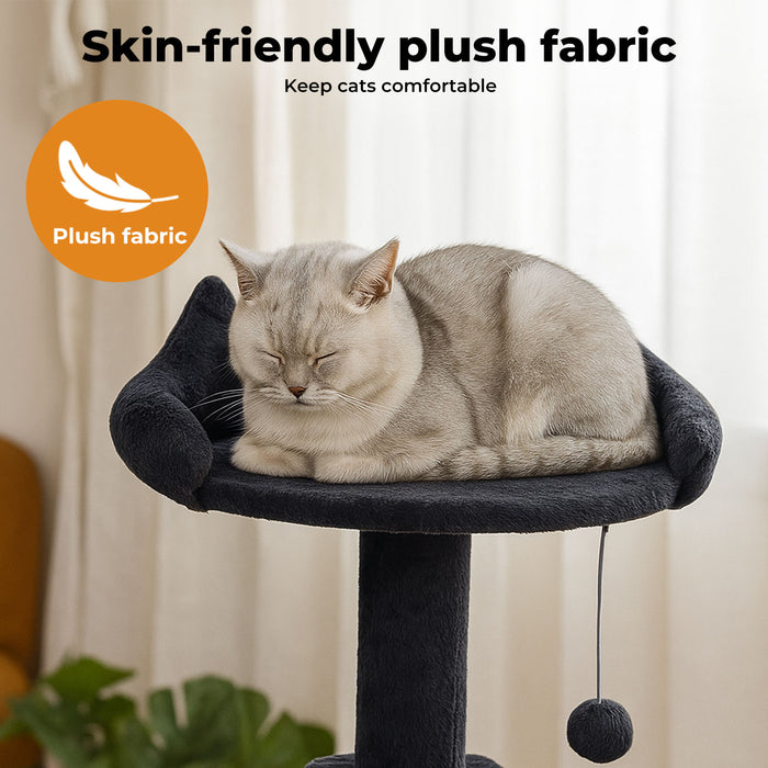 Cat Tree Tower Scratching Post Scratcher 145cm Climbing Tree House Bed