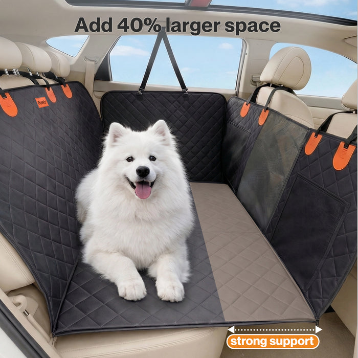 Dog Car Seat Cover Waterproof Pet Back Seat Hammock Safety Protector