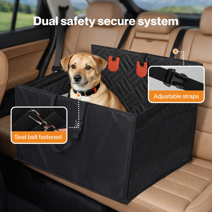Dog Car Seat Bed Rear Safety Protector Pet Hammock Non Slip Waterproof