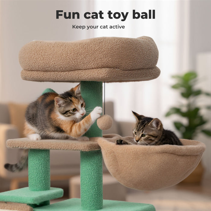 Cat Tree Tower Scratching Post Scratcher Kitten Condo House Play Bed Toys