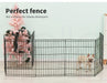 PaWz Pet Playpen 8 Panels - petpawz.com.au