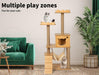 PaWz Cat Tree Scratching Post With Hammock - petpawz.com.au