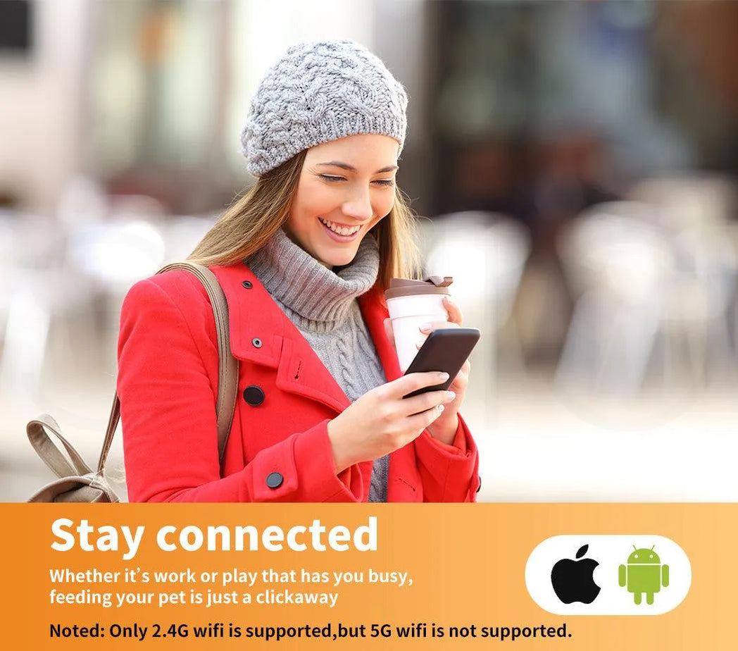 Automatic Dog Feeder With Camera PaWz Australia Petpawz au automatic-dog-feeder-with-camera-pawz-australia-petpawz-au