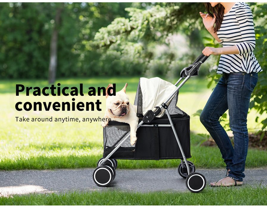 Pawz Compact & Comfortable Pet Stroller