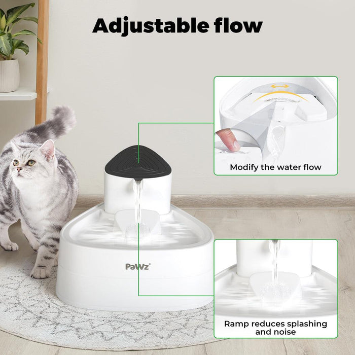 PaWz Pet Water Fountain Dispenser 3L