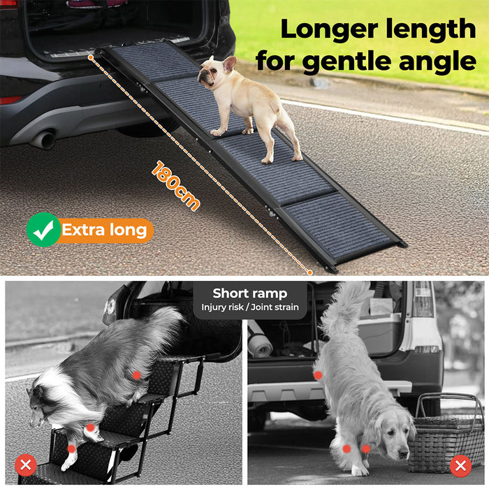 Pawz Foldable Dog Ramp for Cars & SUVs